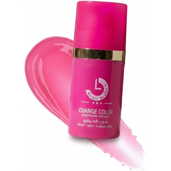 2-CHANGE COLOR IN 1 lip and cheeks MAGIC BLUS- Tint Dream Blush - Nourishes & Repairs Skin, Long Lasting, Water Based Formula For a Seamless Creamy Matte Finish, For Sensitive Skin, 30ml - Image 1